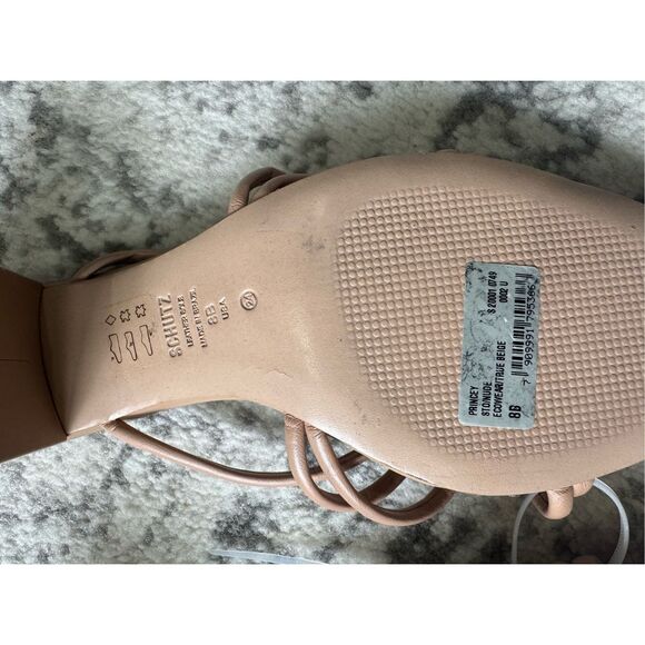 SCHUTZ NWOB Princey Leather Strappy Sandal - Picture 8 of 9